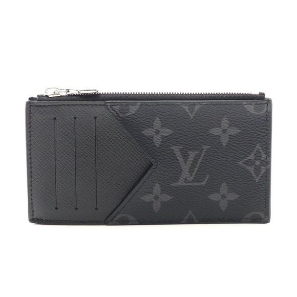 Louis Vuitton Coin Card Holder Taigarama Noir - Picture 1 of 6